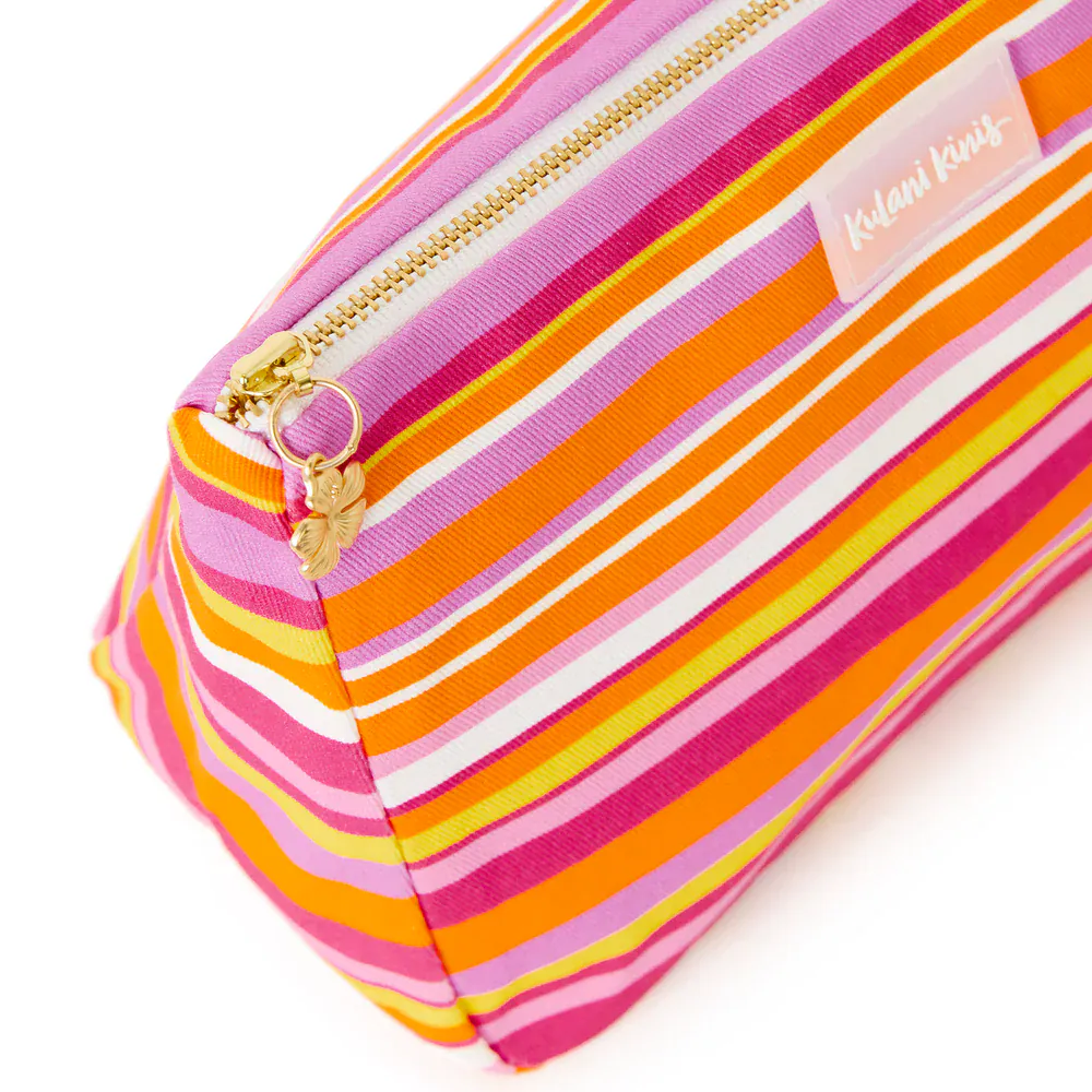 Kulani Kinis Sugar Stripe Beach Pouch - Image 4