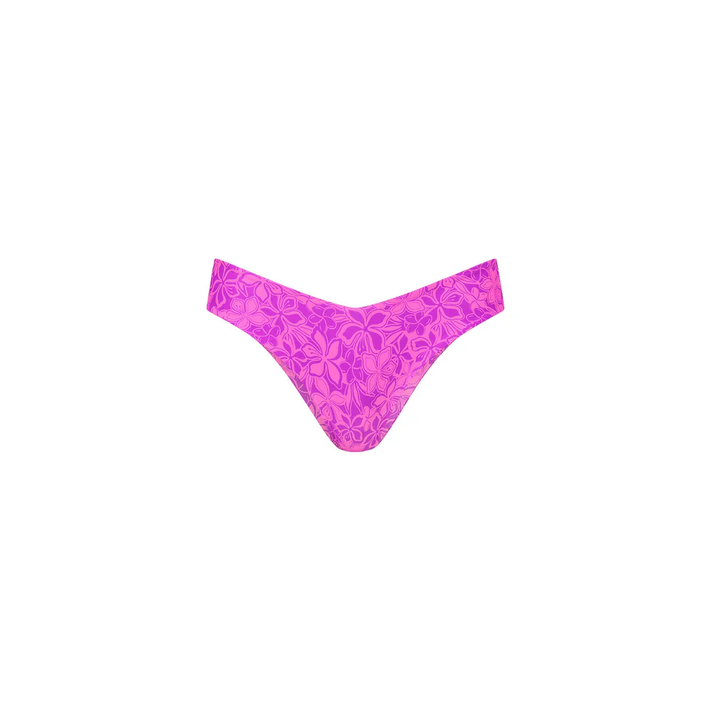 Kulani Kinis Cheeky V Bikini Bottom - Bubble Berry - Image 5