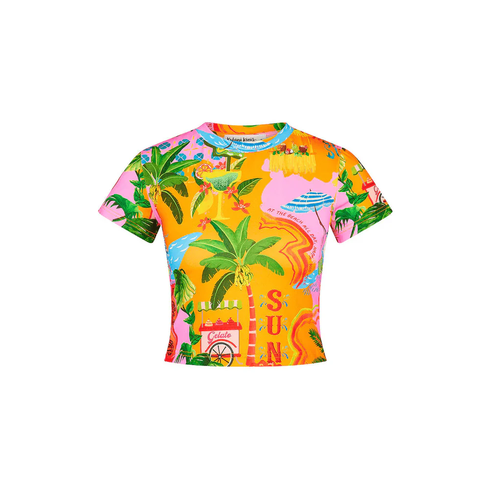 Kulani Kinis Classic Baby Tee - Sunlit Spritz - Image 3