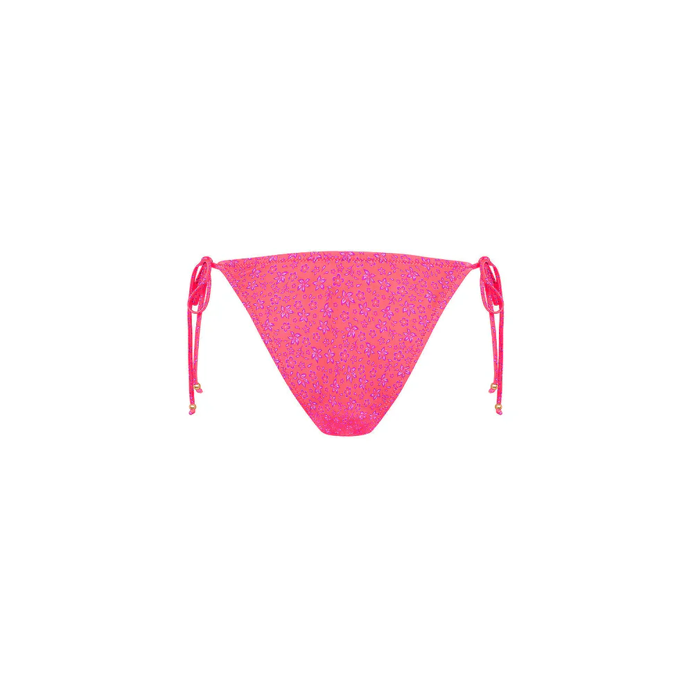 Kulani Kinis Dipped Cheeky Tie Bikini Bottom -Kiss Me - Image 5