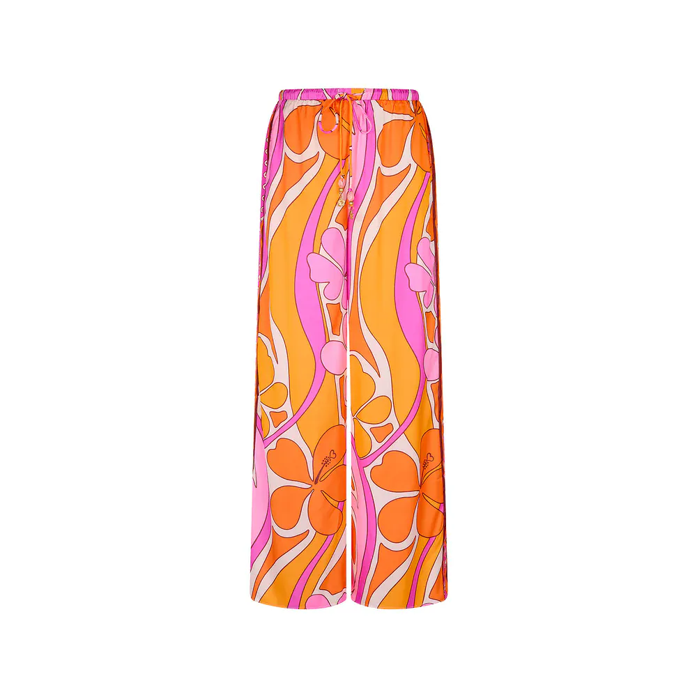 Kulani Kinis Sunrise Swirl Drawstring Resort Pants - Image 3