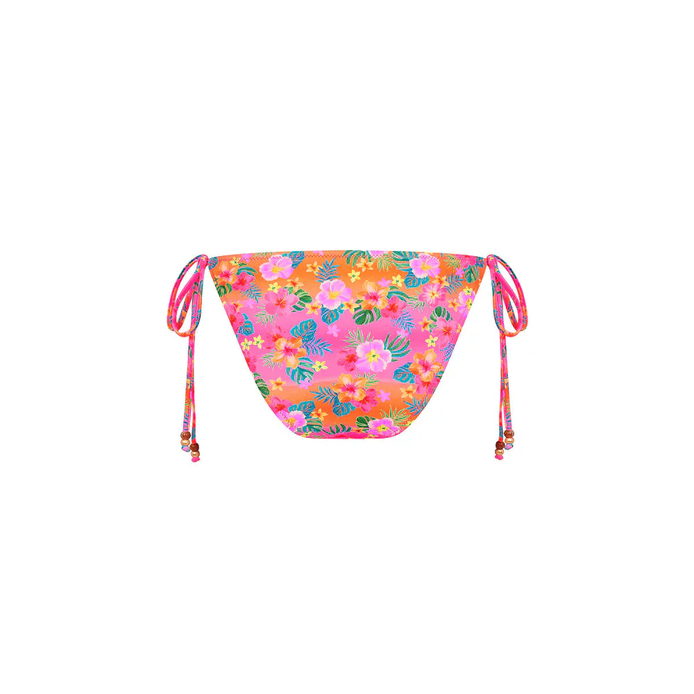Kulani Kinis Full Coverage Tie Bikini Bottom - Summer Glow - Image 5