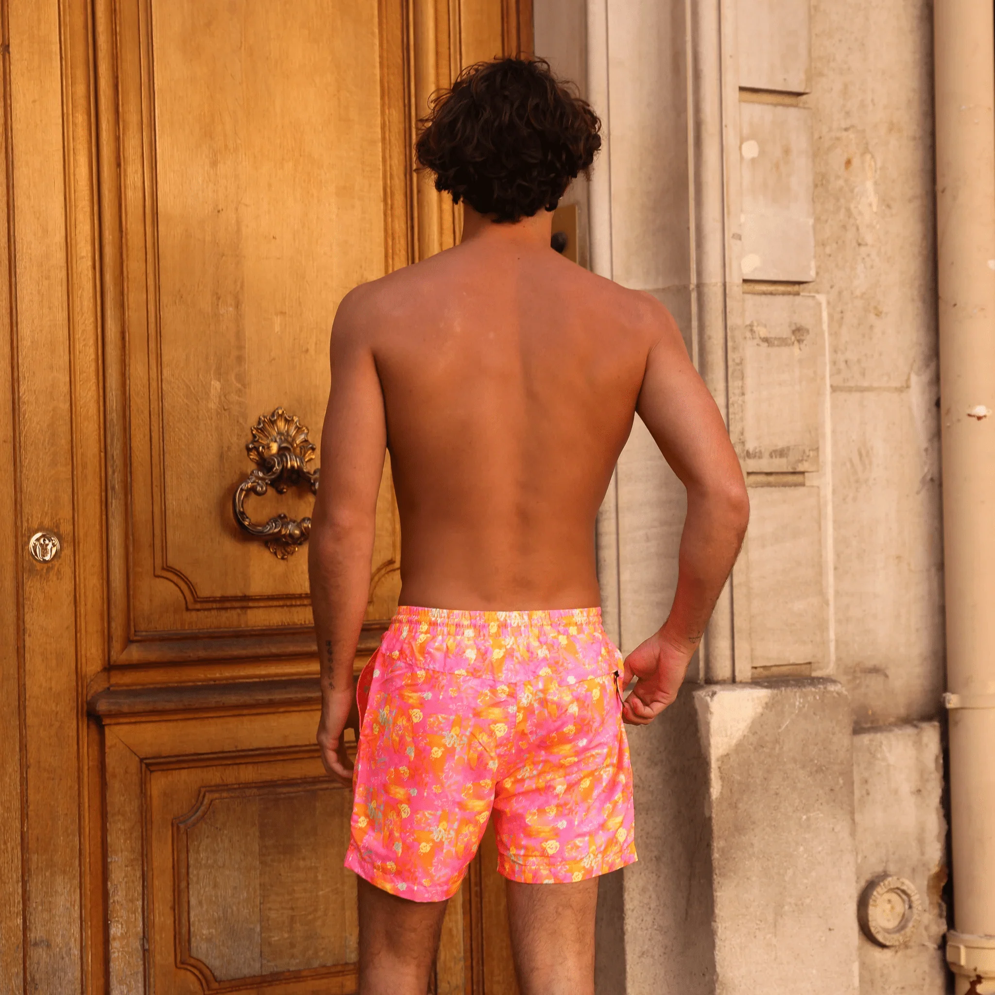 Kulani Kinis Mens Swim Trunks - Sunrise Kiss - Image 6