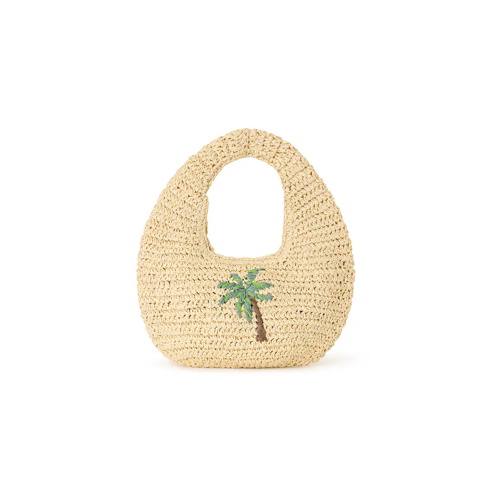 Kulani Kinis Straw Mini Bag - Palm Breeze - Image 3