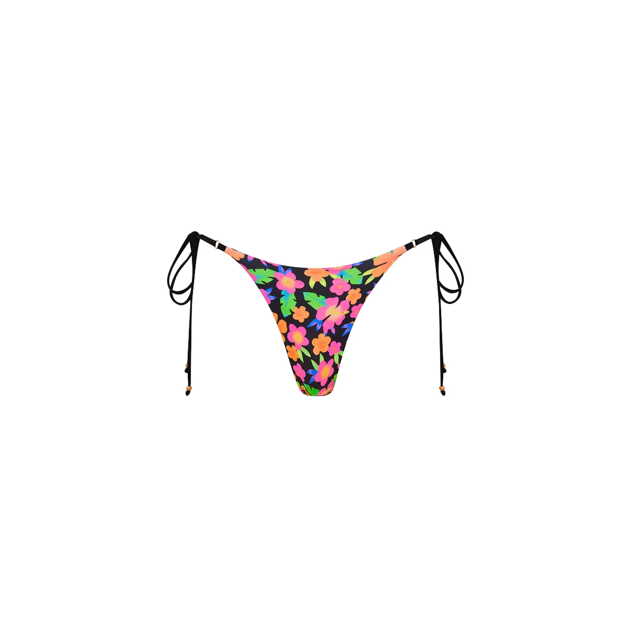 Kulani Kinis Thong Tie Side Bikini Bottom - Midnight Glow - Image 5