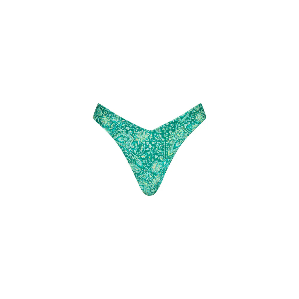 Kulani Kinis Emerald Aura Y Cheeky Bikini Bottom - Image 3