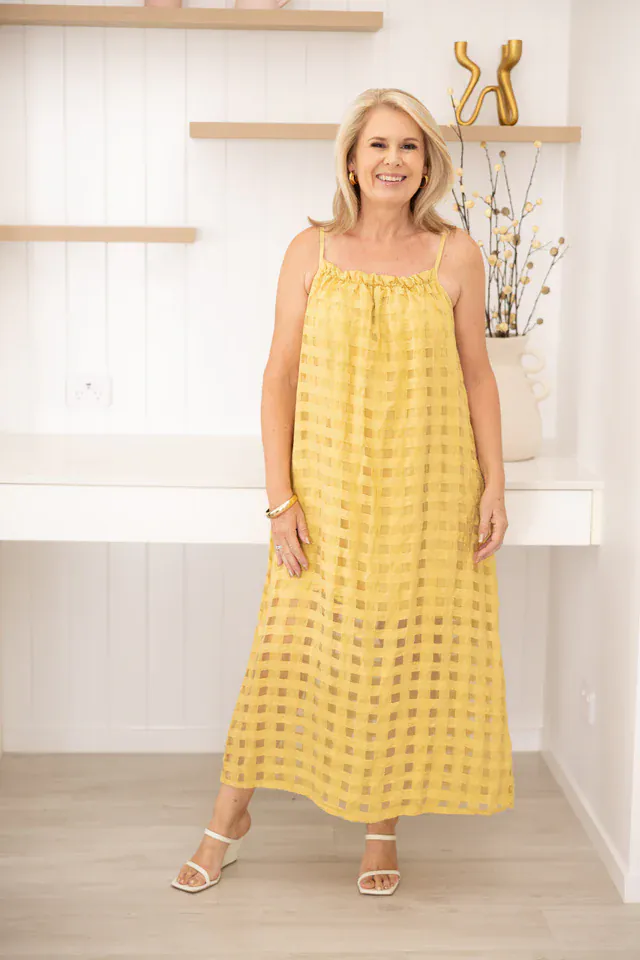 La Sofia Alice Midi Dress