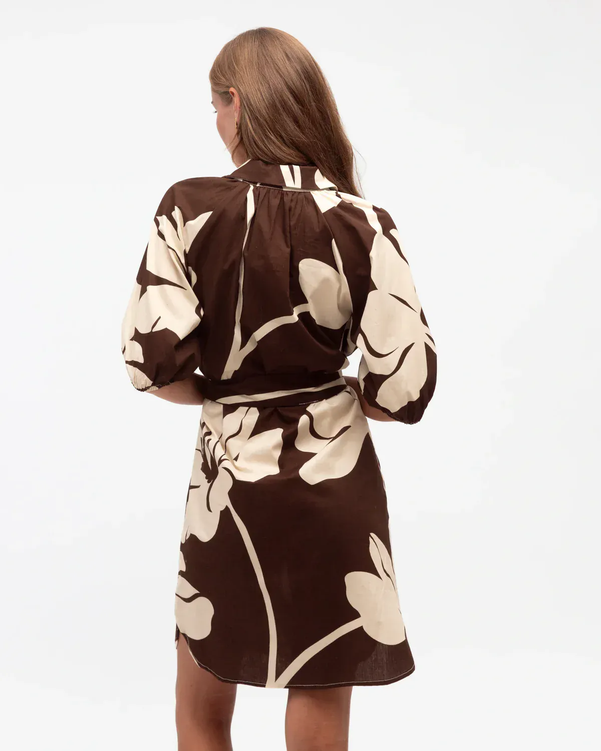 Label Of Love Chocolate Bloom Short Dress - Image 4