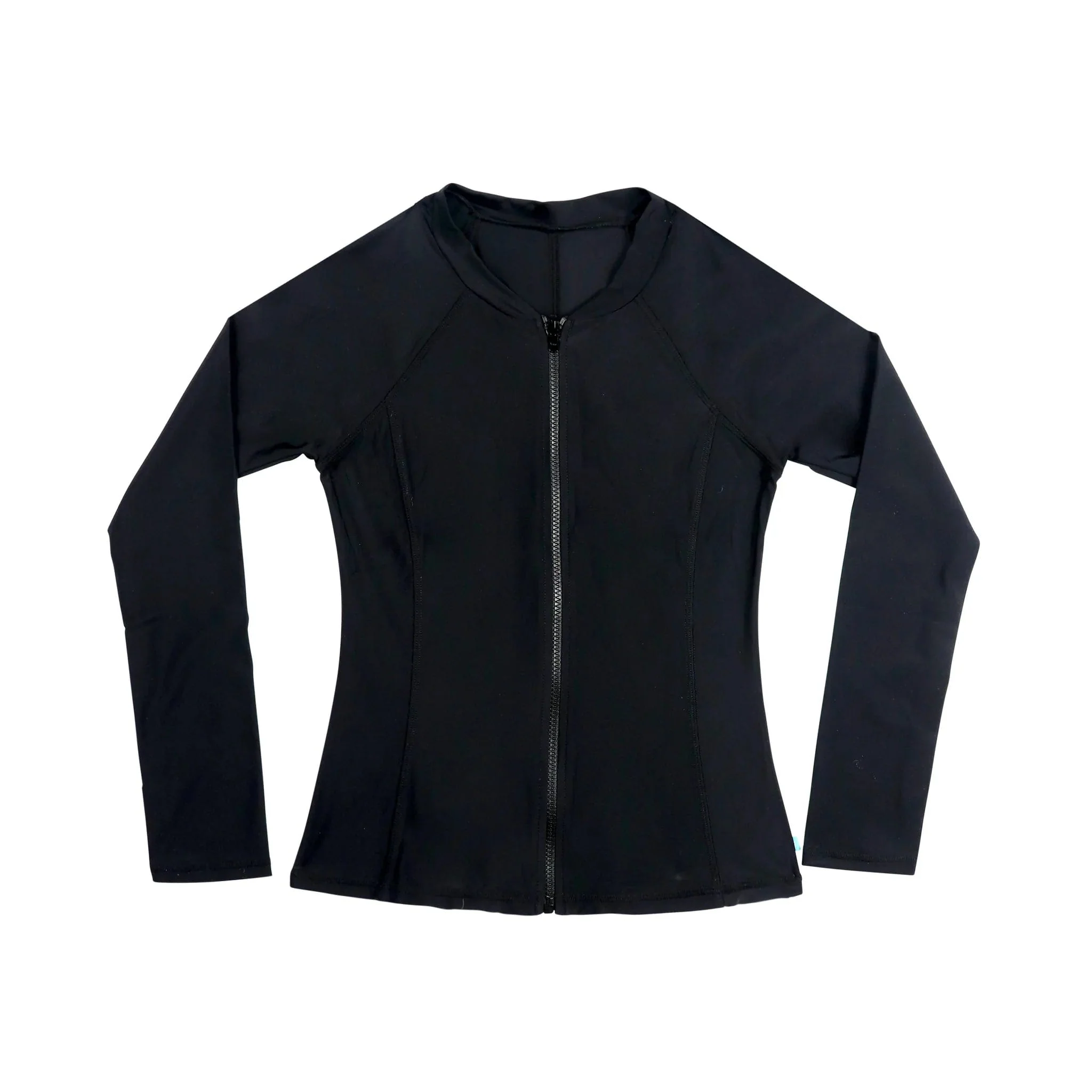 Salty Ink Ladies Salty Long Sleeve Rashvest - Black - Image 4