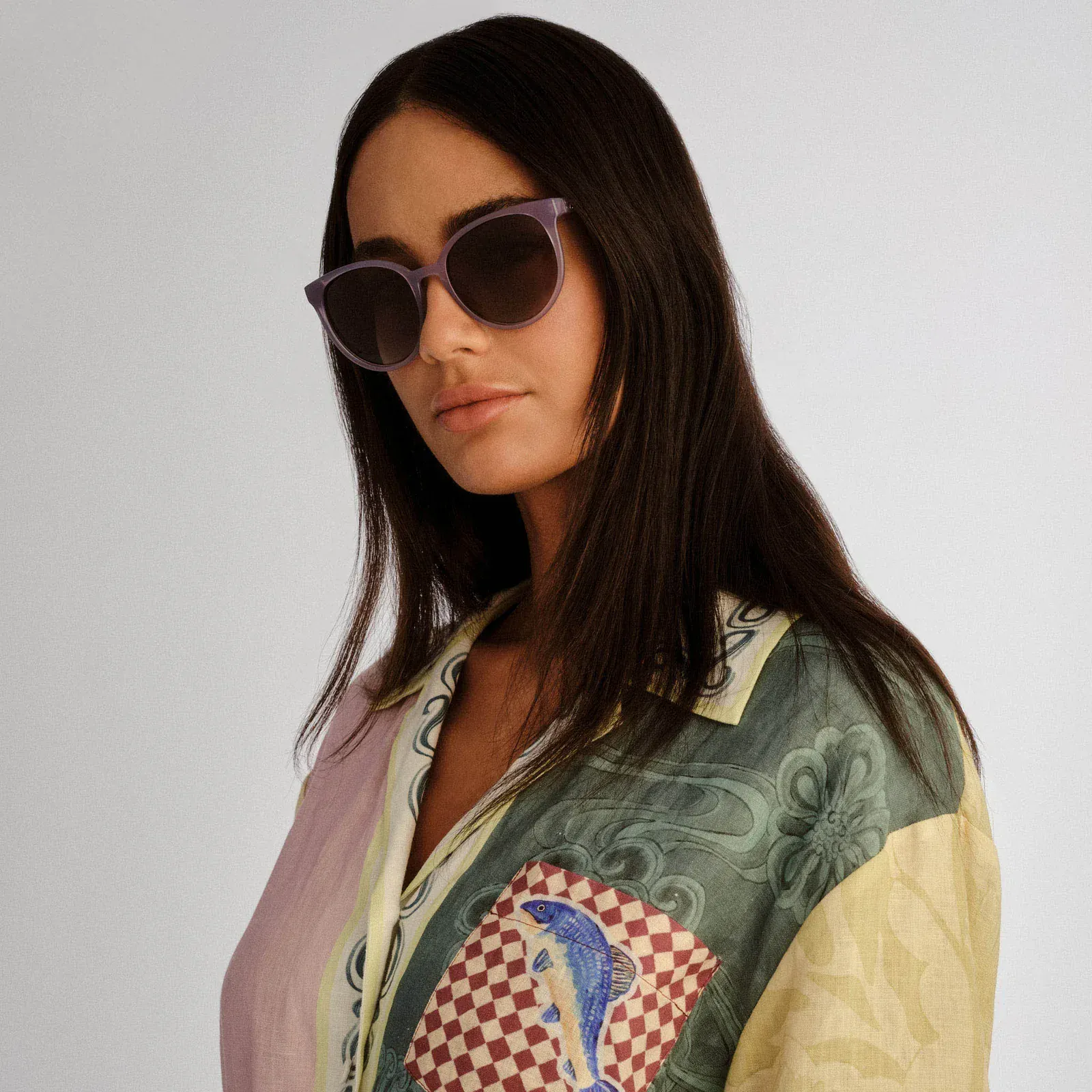 Le Specs Armada - Mauve - Image 2
