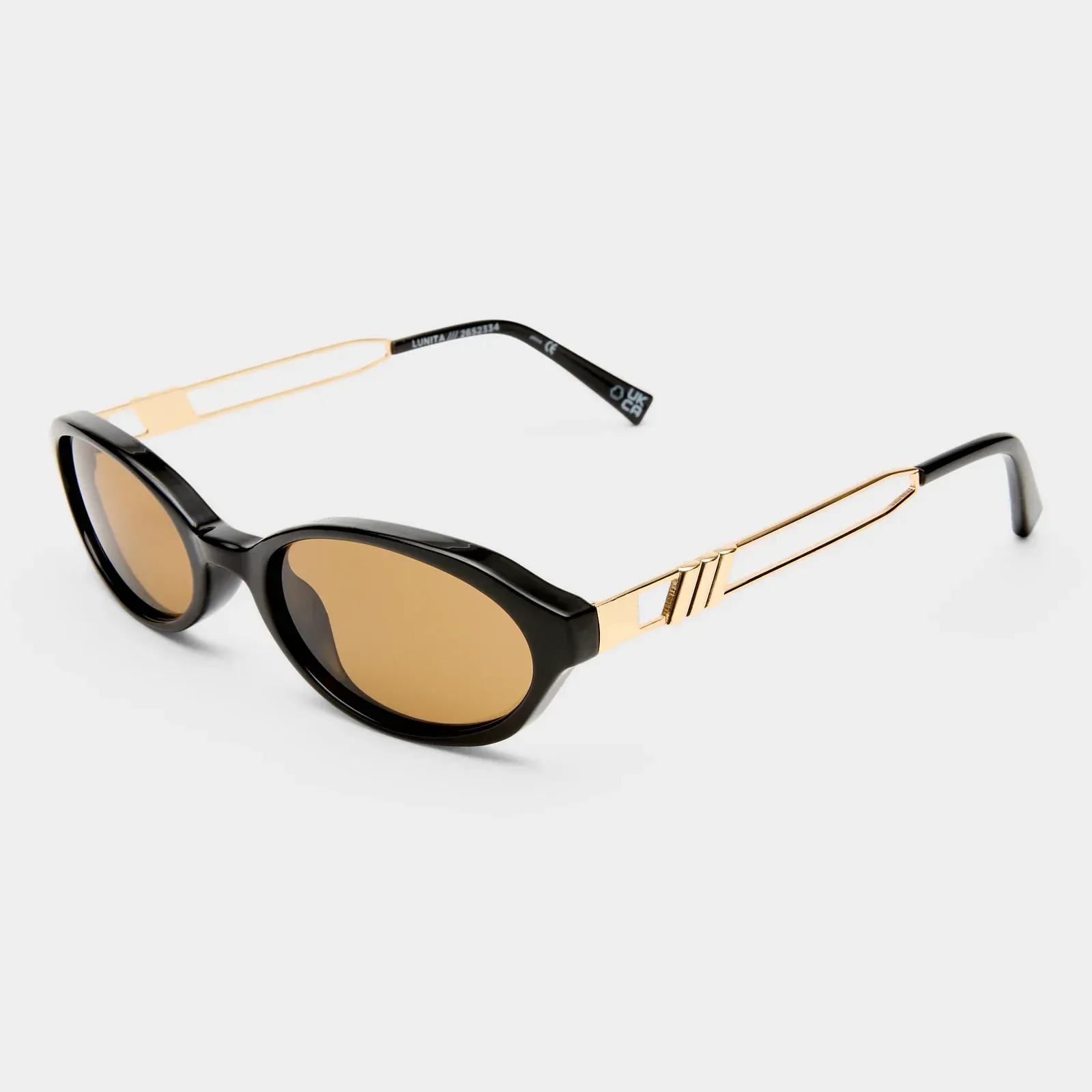 Le Specs Lunita - Black Light Brown Mono - Image 5