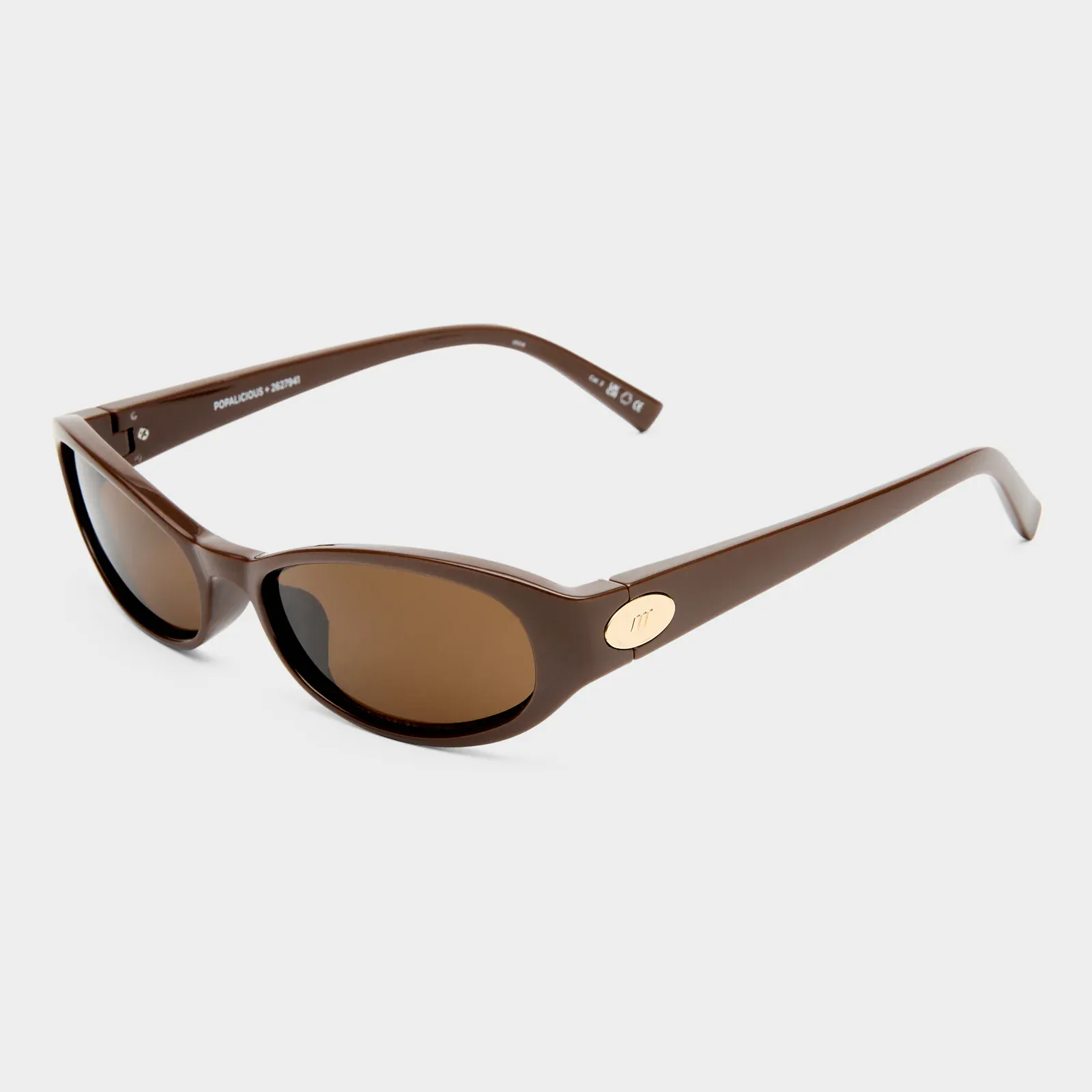 Le Specs Popalicious Sunnies - Cocoa - Image 3