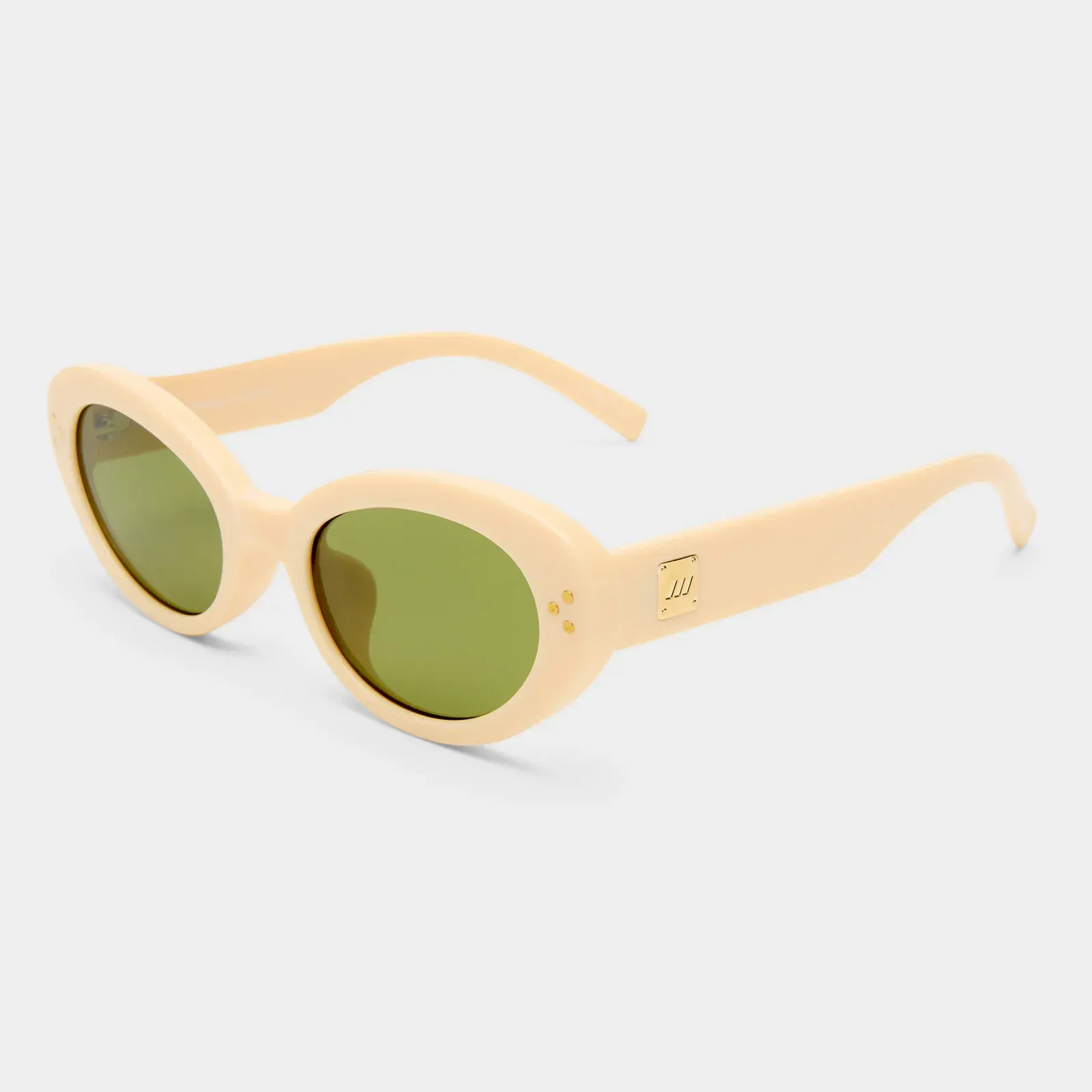 Le Specs Tootsie + Sunnies - Off White - Image 5