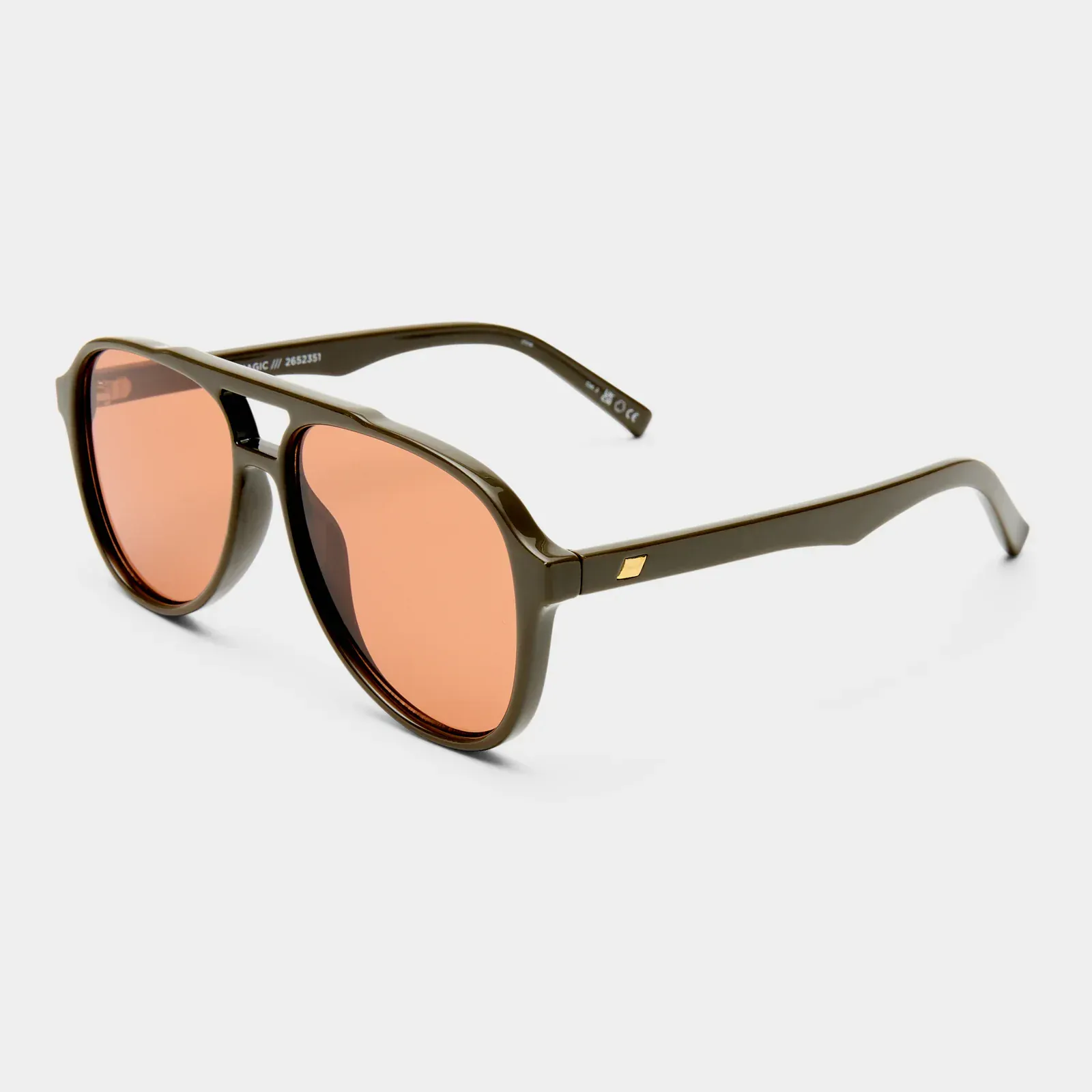 Le Specs Tragic Magic - Dark Olive - Image 6