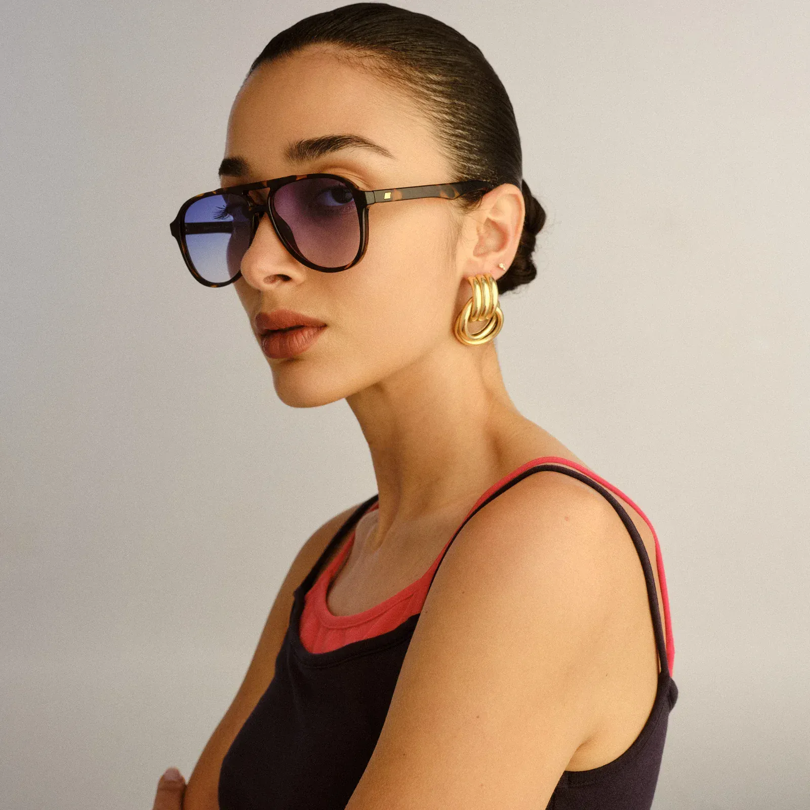 Le Specs Tragic Magic - Tokyo Tort Blue Grad - Image 2