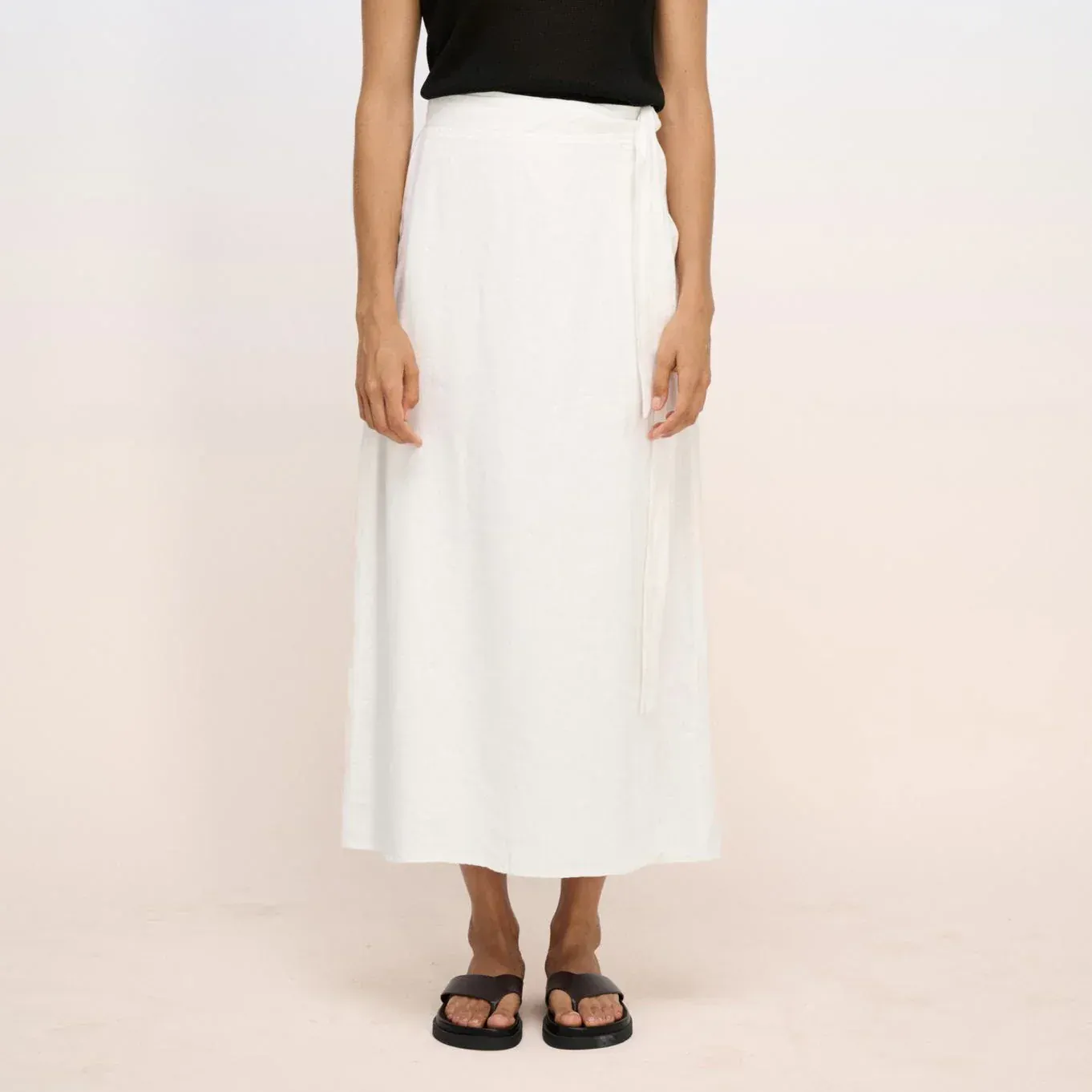 Little Lies Monaco Wrap Skirt - White*