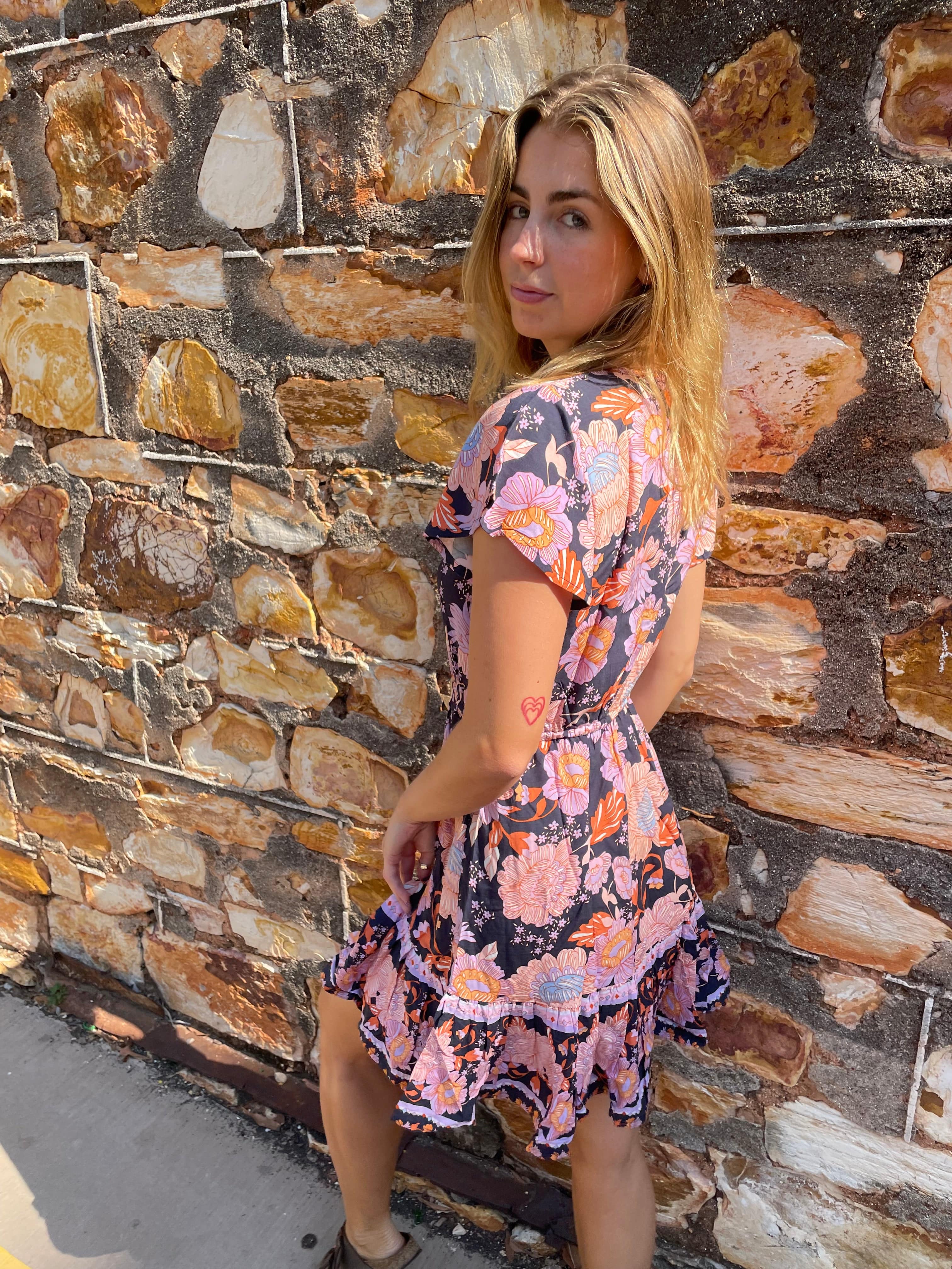 Lotus Flower Gypset Dress - Image 30