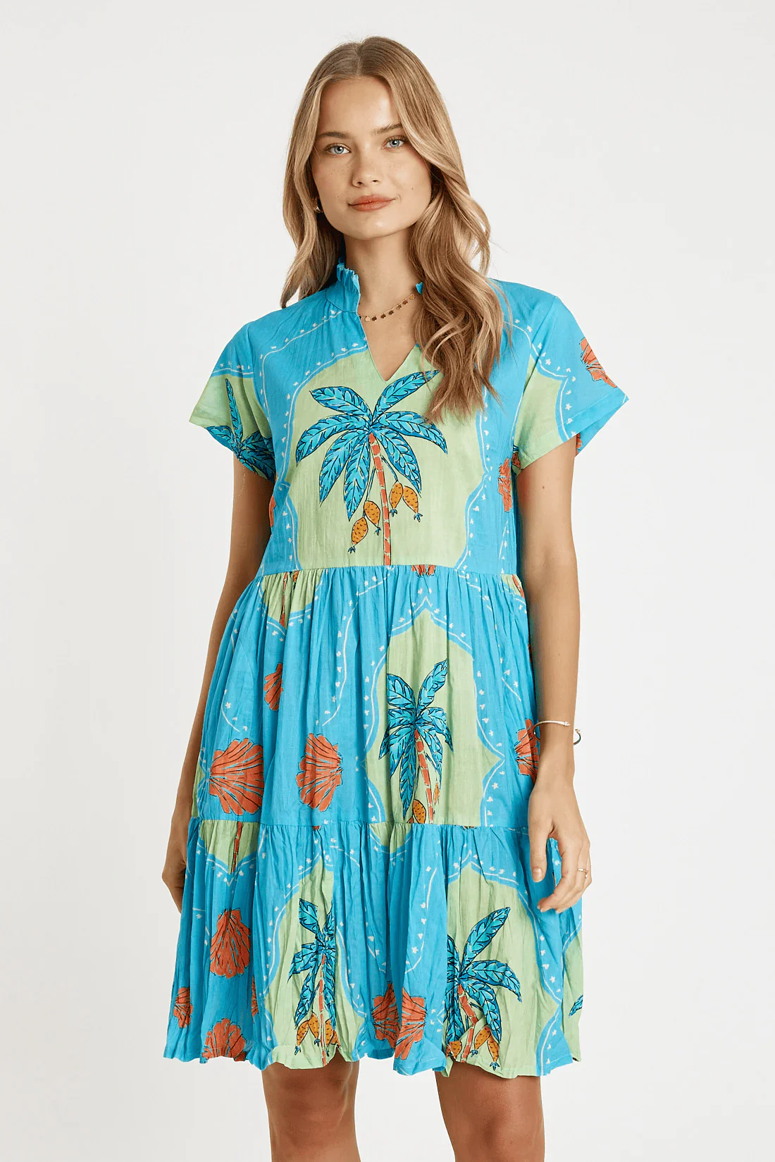Lulalife Anaya Dress - Lagoon