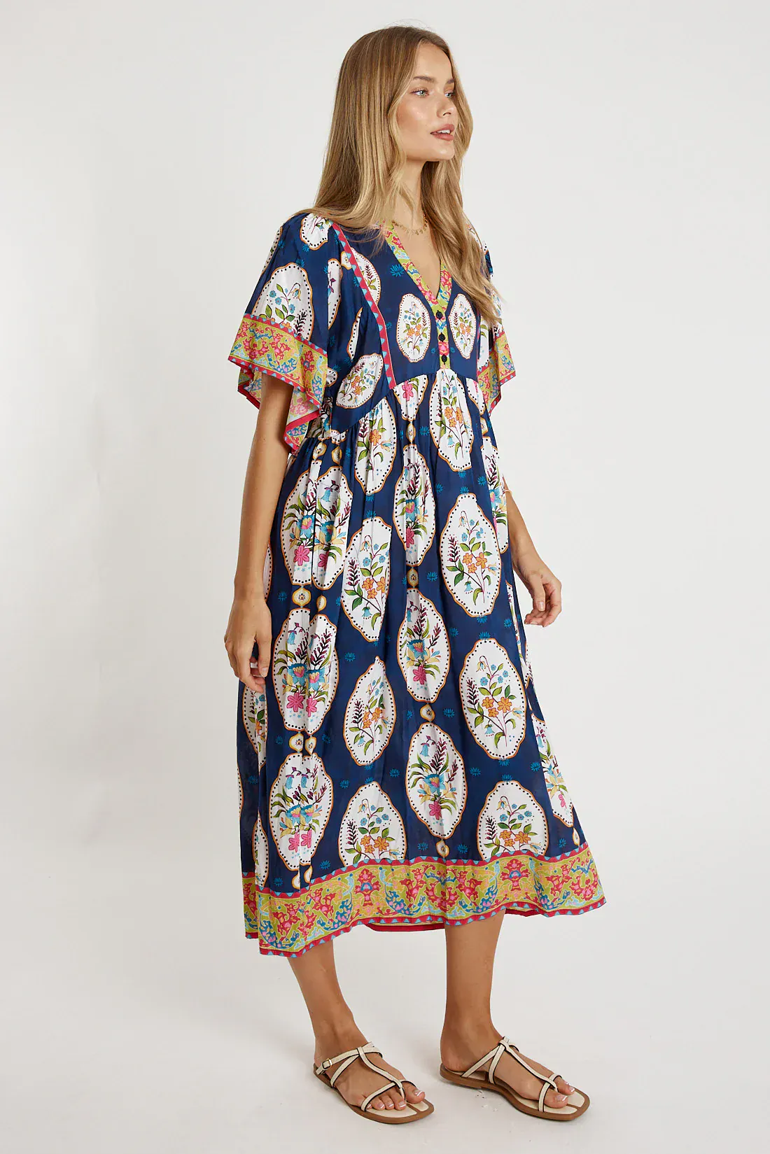 Lulalife Imogen Midi - Navy - Image 2