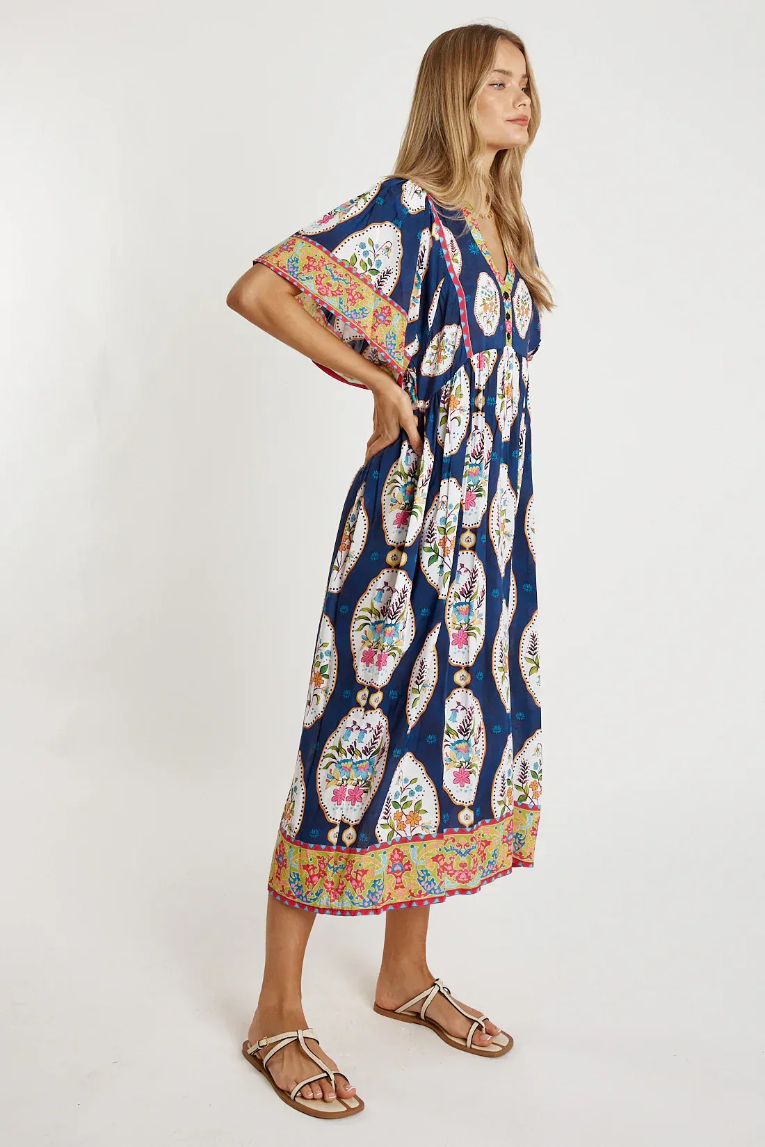 Lulalife Imogen Midi - Navy - Image 3