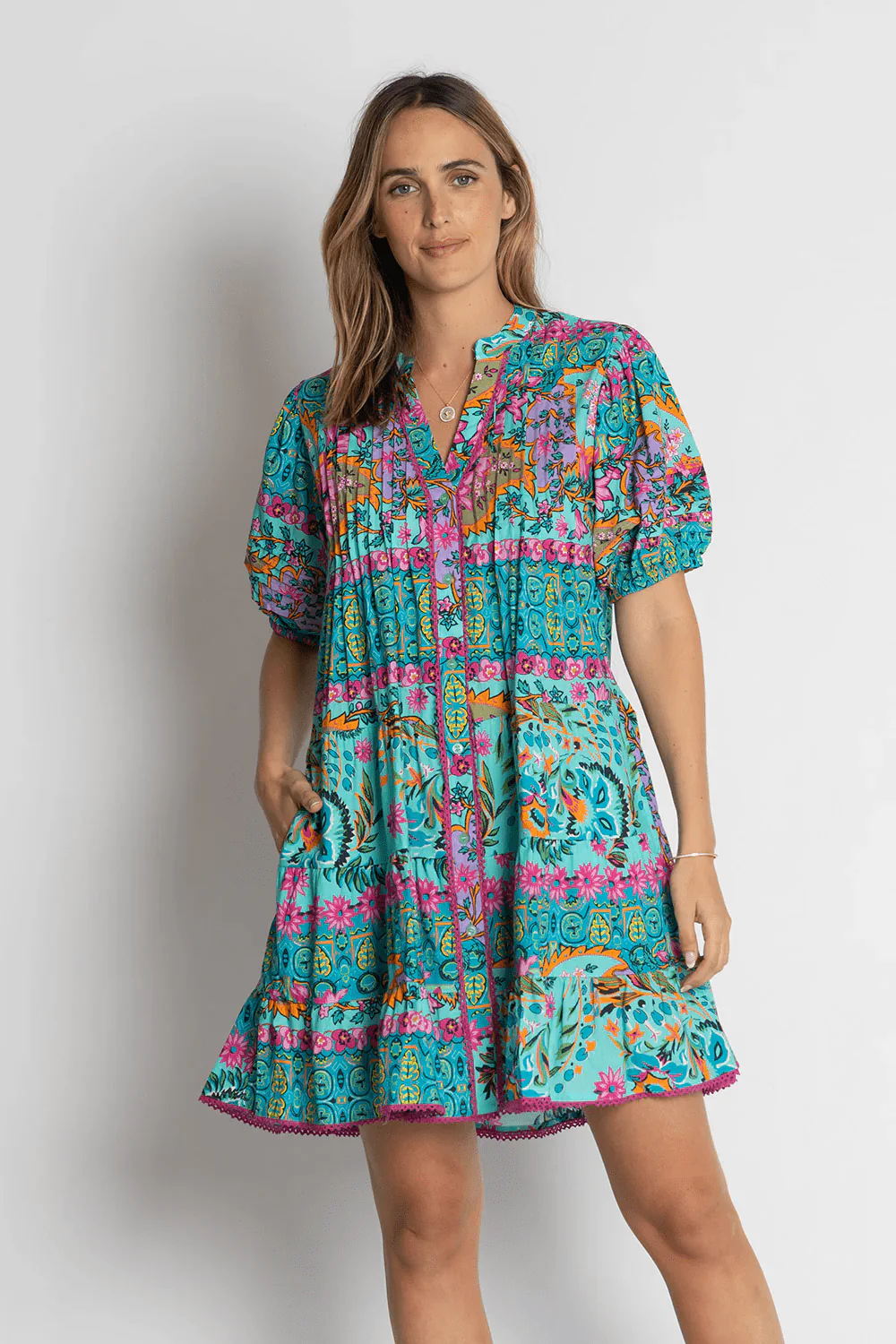Lulalife Ratana Dress - Lagoon