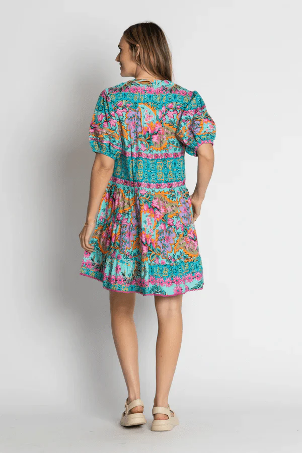 Lulalife Ratana Dress - Lagoon - Image 2