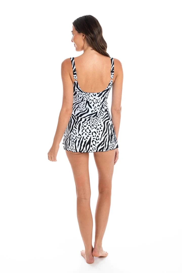 Togs Mara Swimdress Twist One Piece Swimsuit - Image 2