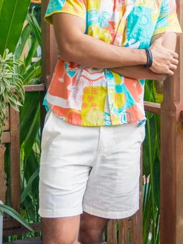 Mens Biarritz Linen Shorts
