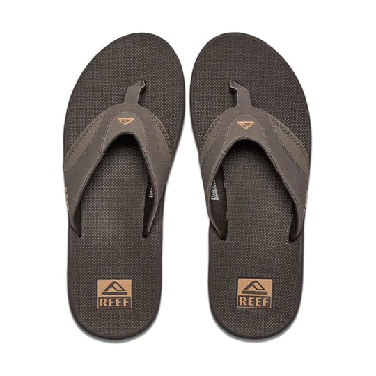 Reef Mens Fanning Thong - Brown/Gum