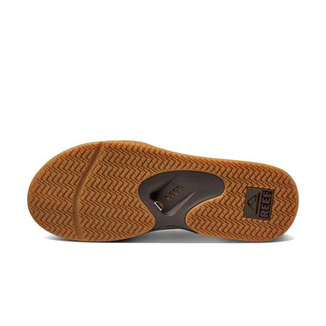 Reef Mens Fanning Thong - Brown/Gum - Image 4