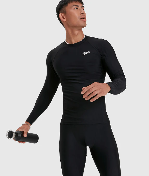 Speedo Mens Long Sleeve Rash Top