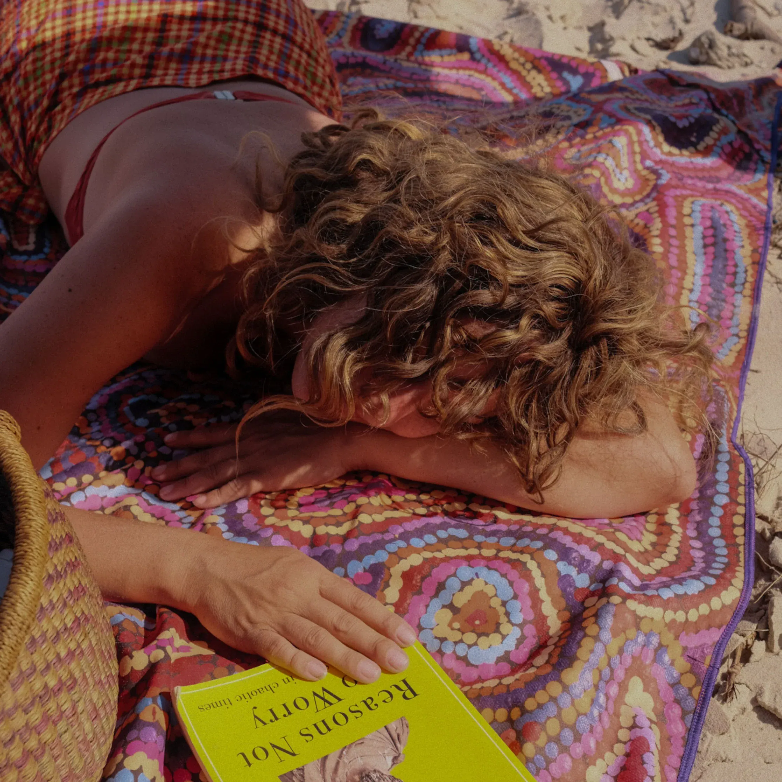 Mina Mina Jukurrpa Towel - XL - Image 4