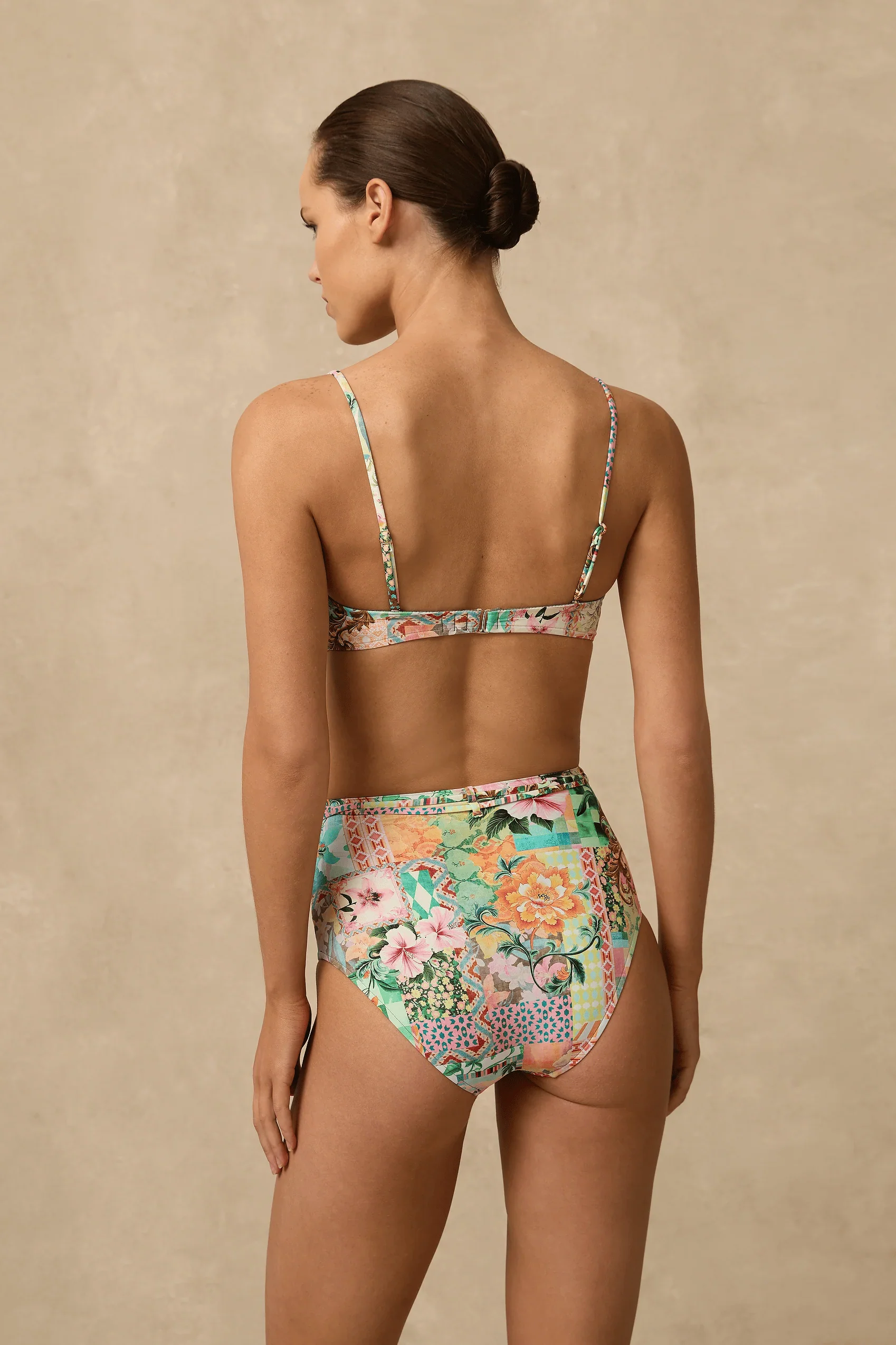 Monte & Lou Simi High Waist Belted Retro Pant - Image 2