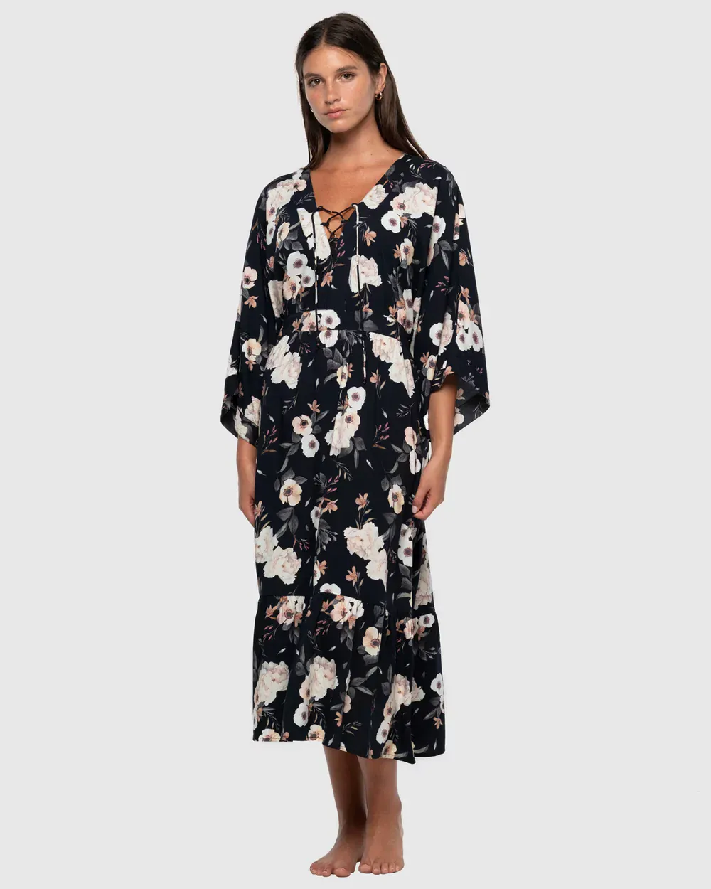 Nip Tuck Evening Shadow Maxi Dress - Image 3