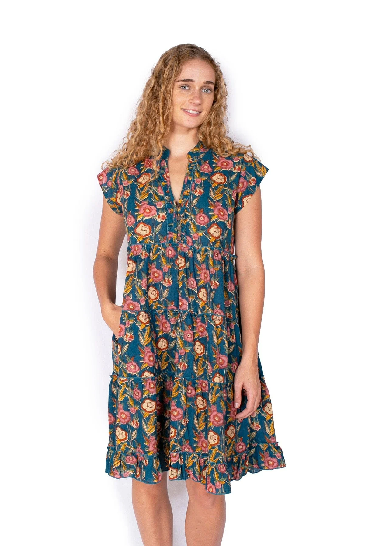 OM Design Amore Dress - Spring Flowers*