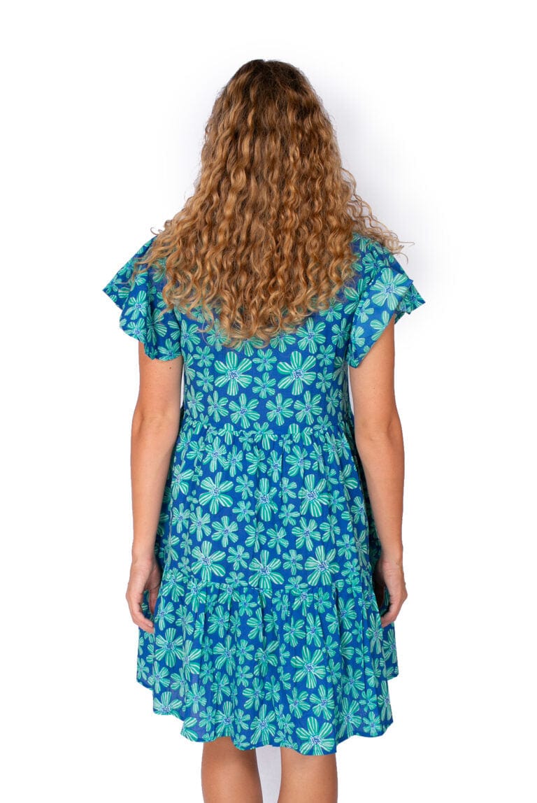 OM Design Ava Dress - Daisy Marine* - Image 2