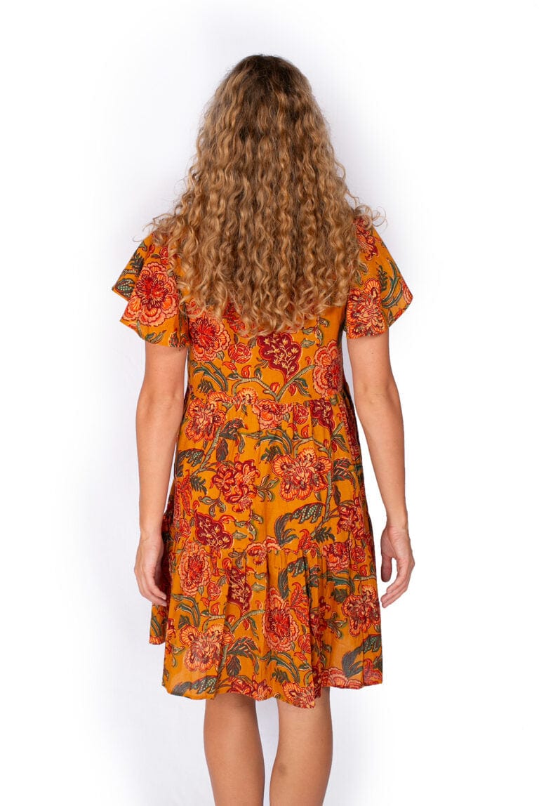 OM Design Ava Dress - Mustard Dreams* - Image 2