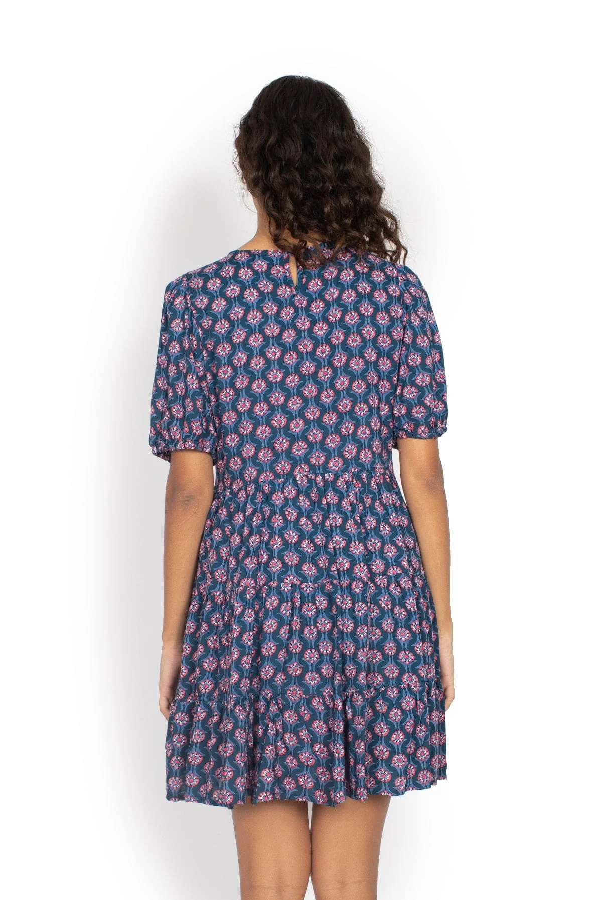OM Design Manali Dress (Short) - Wild Flowers* - Image 2