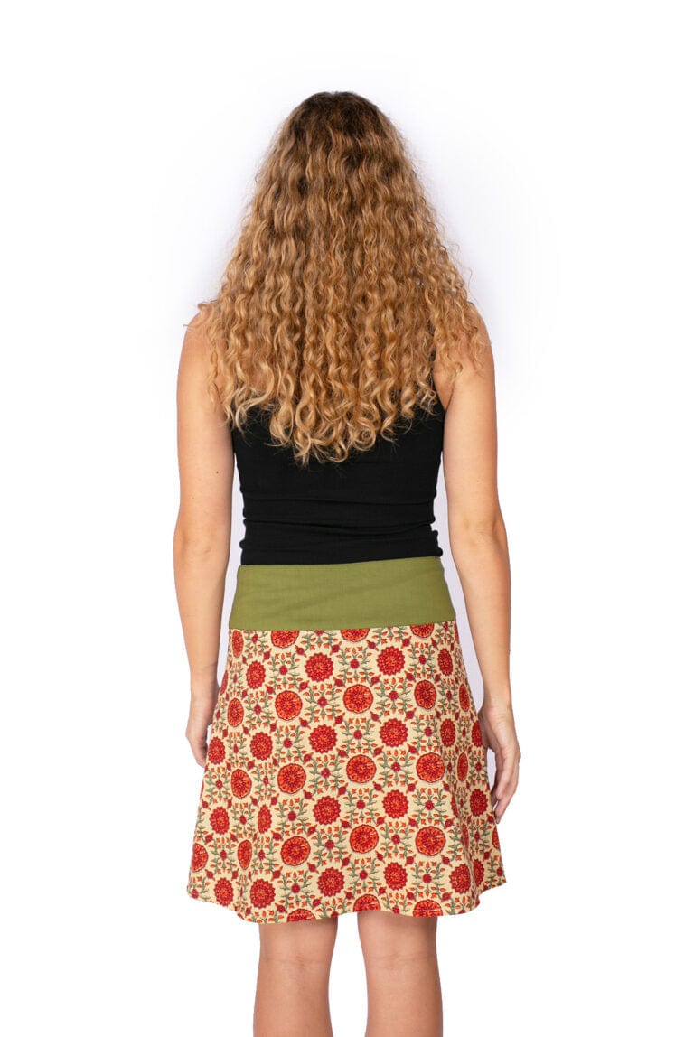 OM Designs New Energy Skirt (Short)- Rustic Vines/Midnight Garden - Image 3