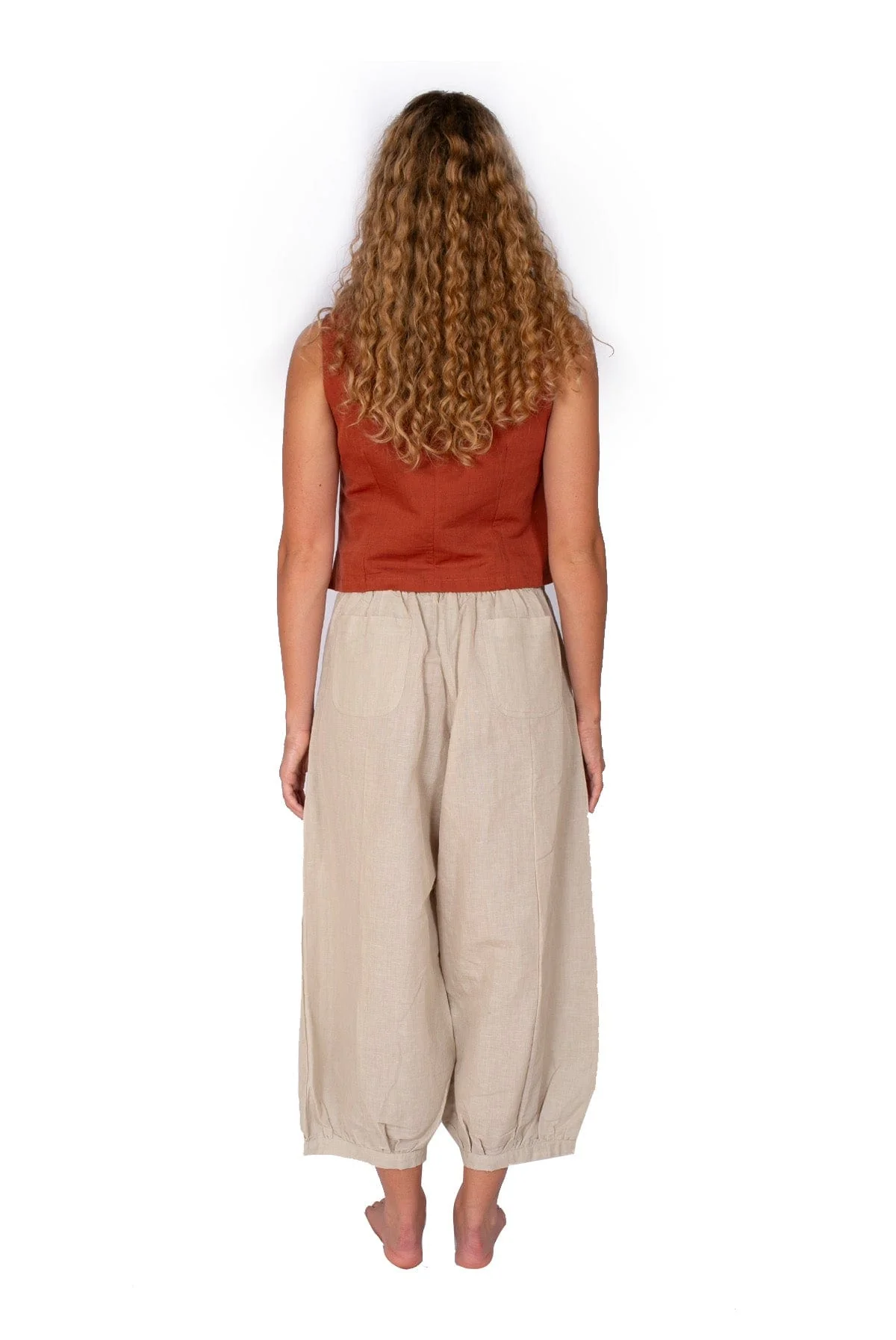 OM Design Sannyasi Pants - Flax - Image 2