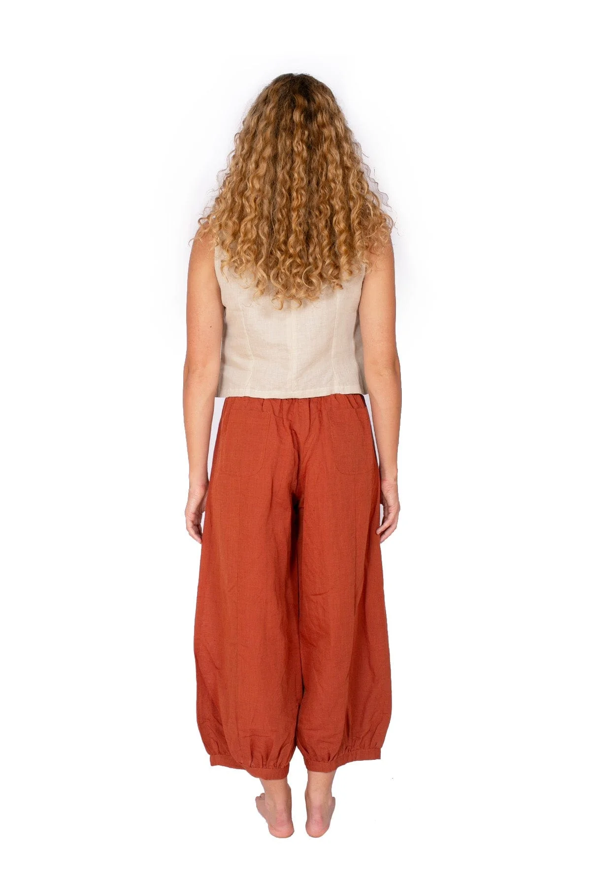 OM Design Sannyasi Pants - Ochre - Image 2