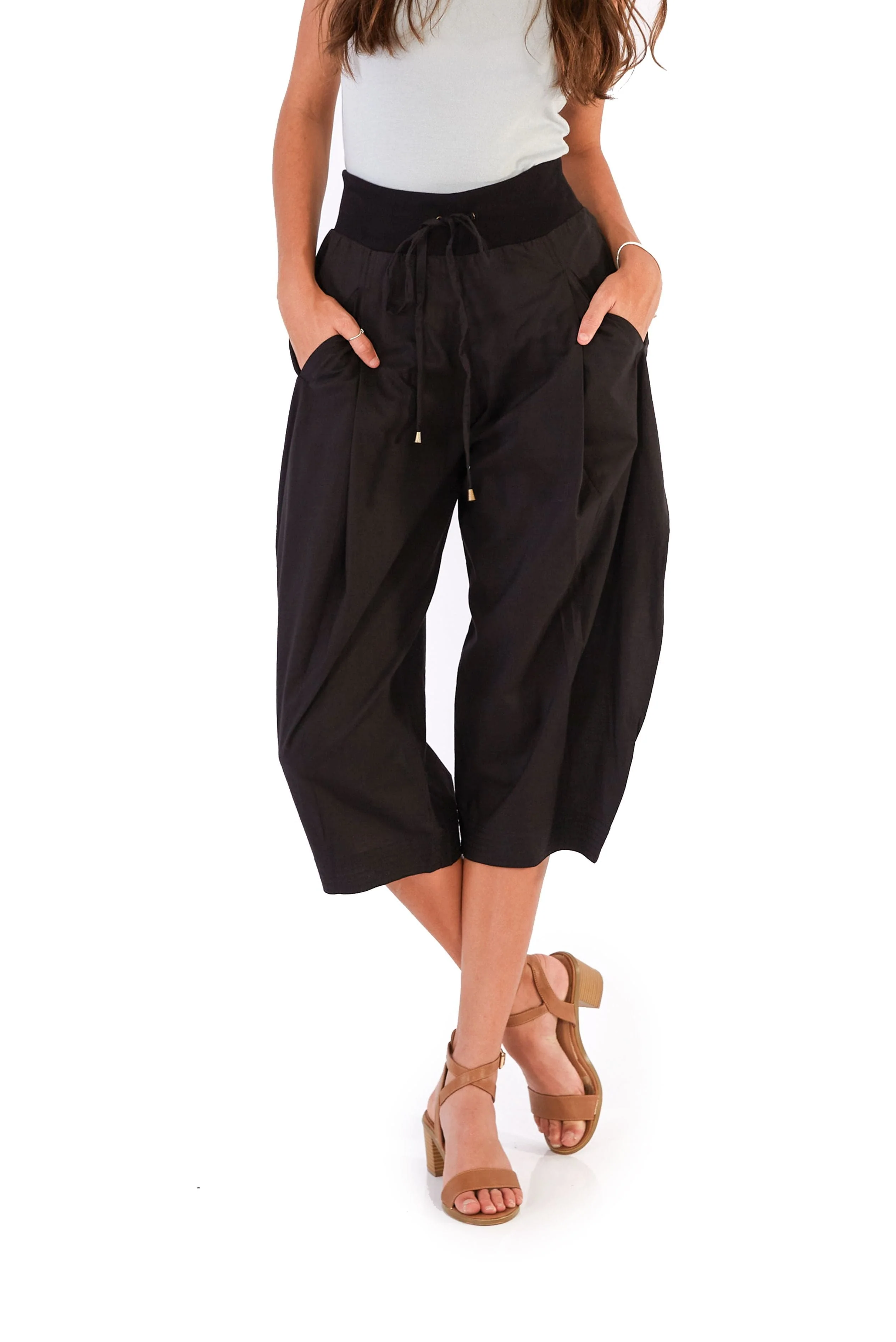 OM Designs Yoga Pants - Black - Image 2