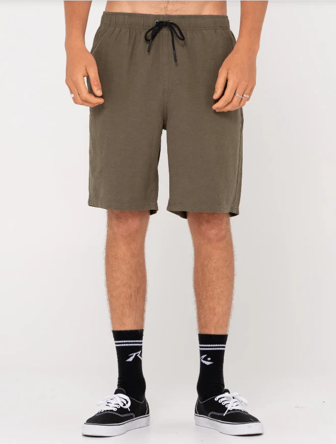 Overtone Linen Elastic Short