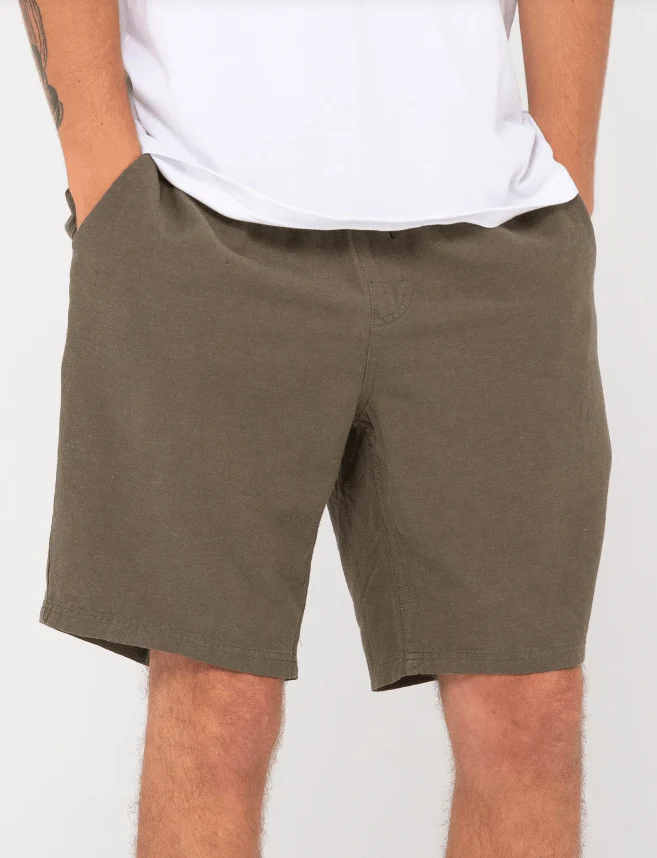 Overtone Linen Elastic Short - Image 3