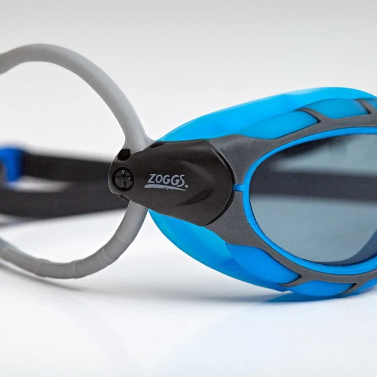 Zoggs Predator Goggels - Blue/Black/ Smoke Tint - Image 5