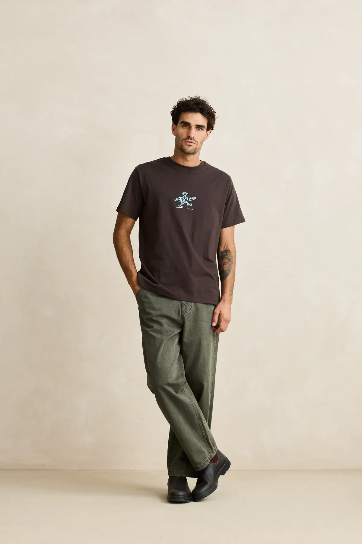 Rhythm Drifter SS T-shirt - Vintage Black