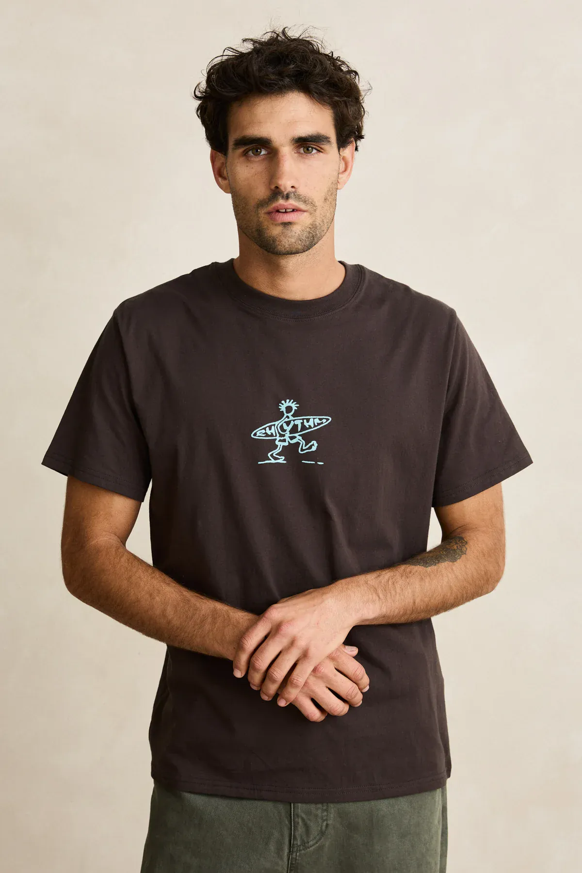Rhythm Drifter SS T-shirt - Vintage Black - Image 4