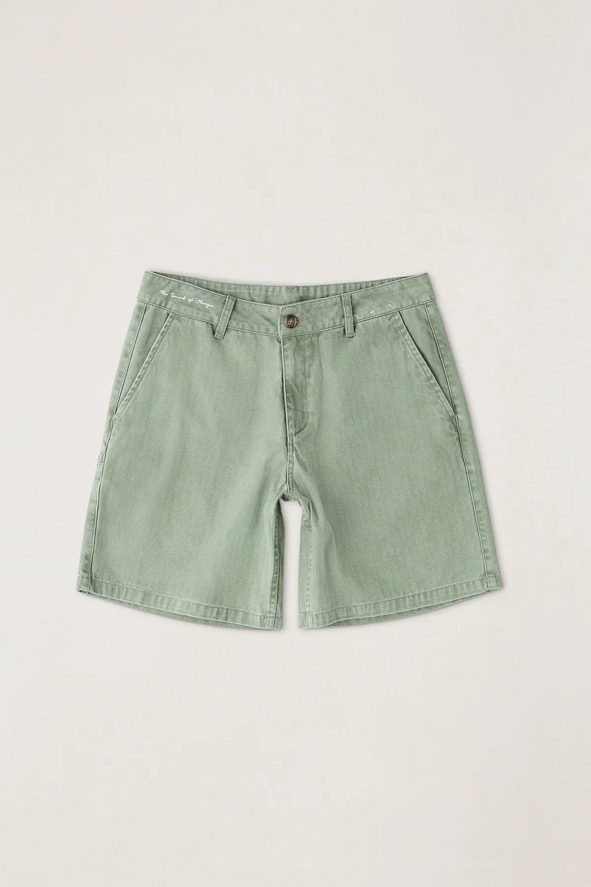Rhythm Essential Herringbone Short - Olive - Image 5
