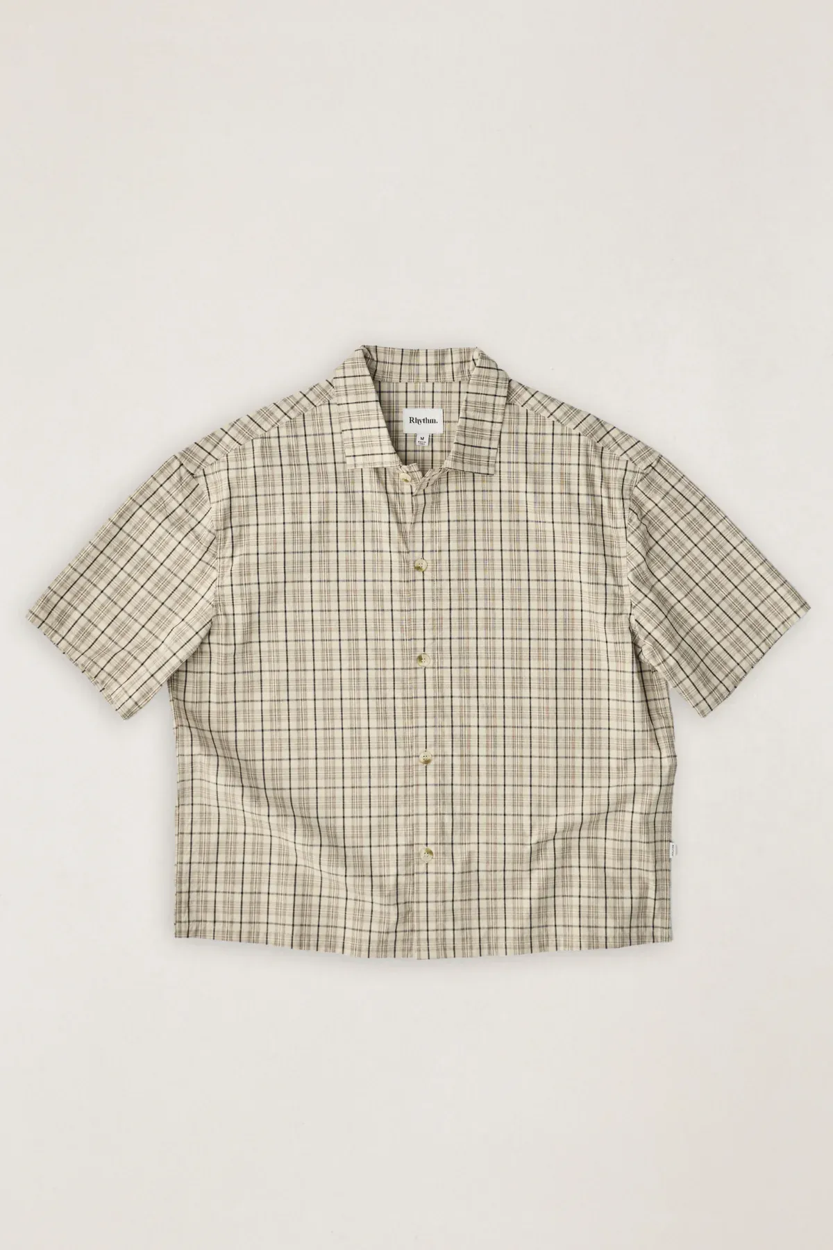 Rhythm Longreach Relaxed SS Shirt - Cream - Image 5