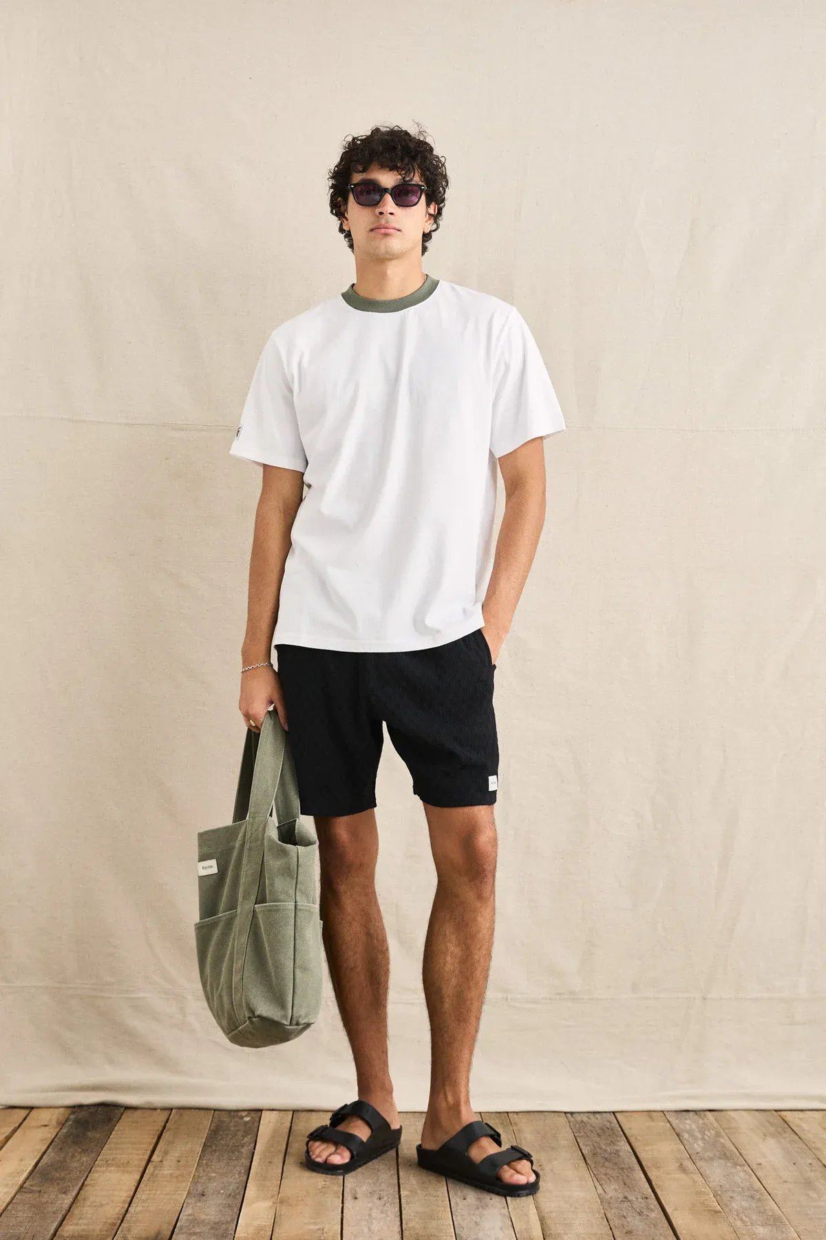 Rhythm Merge Vintage SS T-Shirt - White